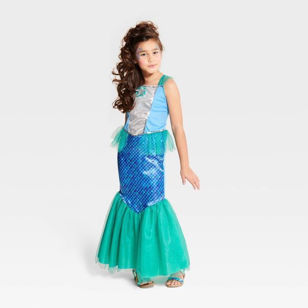 Kids' Magical Mermaid Halloween Costume Dress - Hyde & EEK! Boutique™ | Target