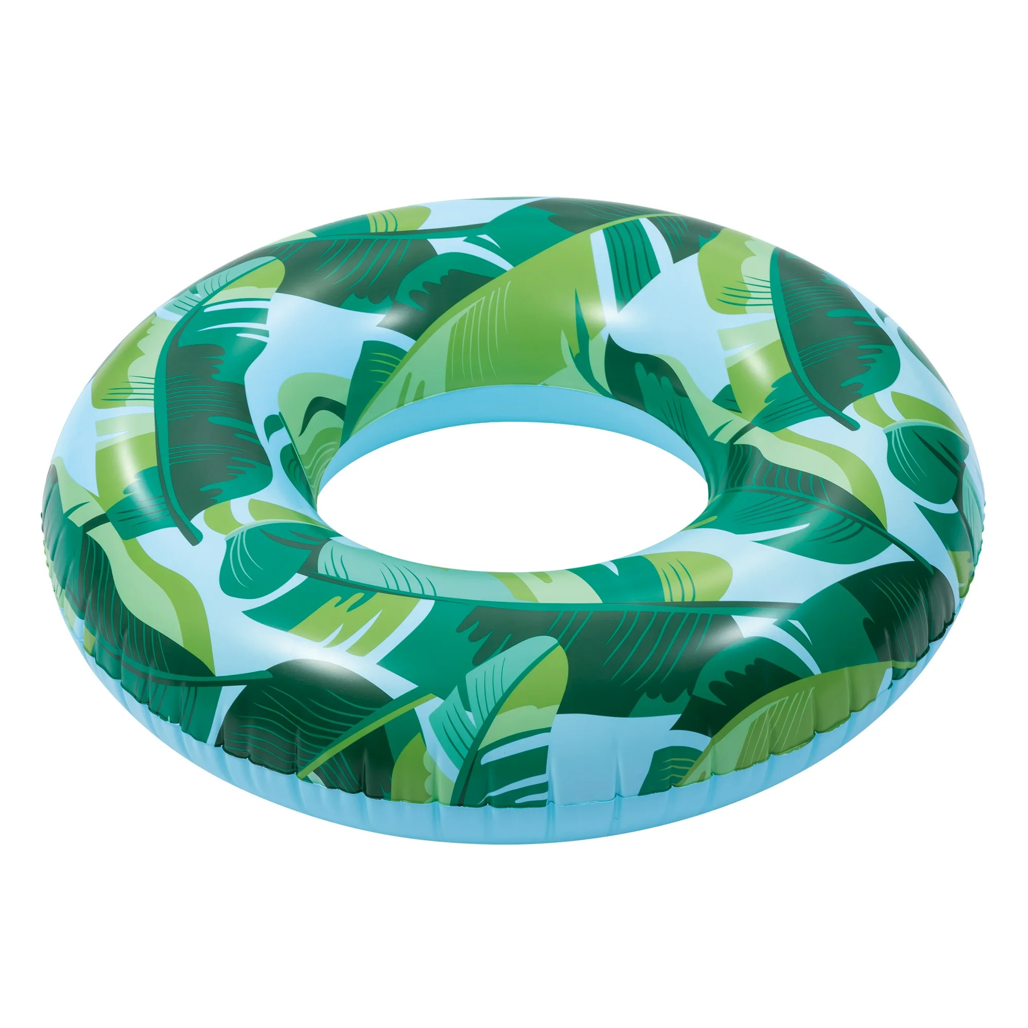 Bluescape Blue Tropical Inflatable Swim Tube Pool Float, for Kids & Adults, Age 9 & up, Unisex - ... | Walmart (US)