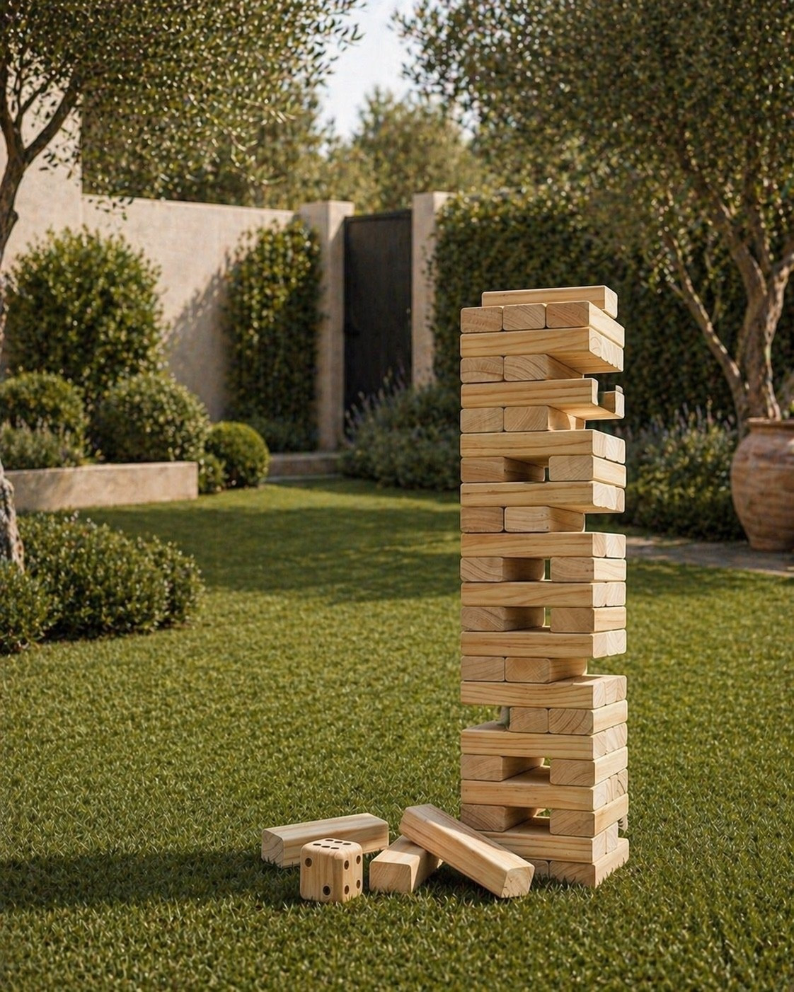 This jumbo tumbling tower can elevate your family game nights! The perfect addition to your lawn! 

#LTKSeasonal #LTKKids #LTKHome