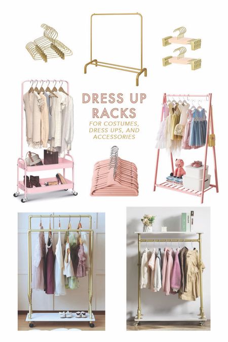 These dress up racks are so handy for storing costumes and dress up accessories, and they look cute while doing it! I love that they are easy to move around, and make the best costume stations for kids.💕✨

#LTKhome #LTKkids #LTKfamily