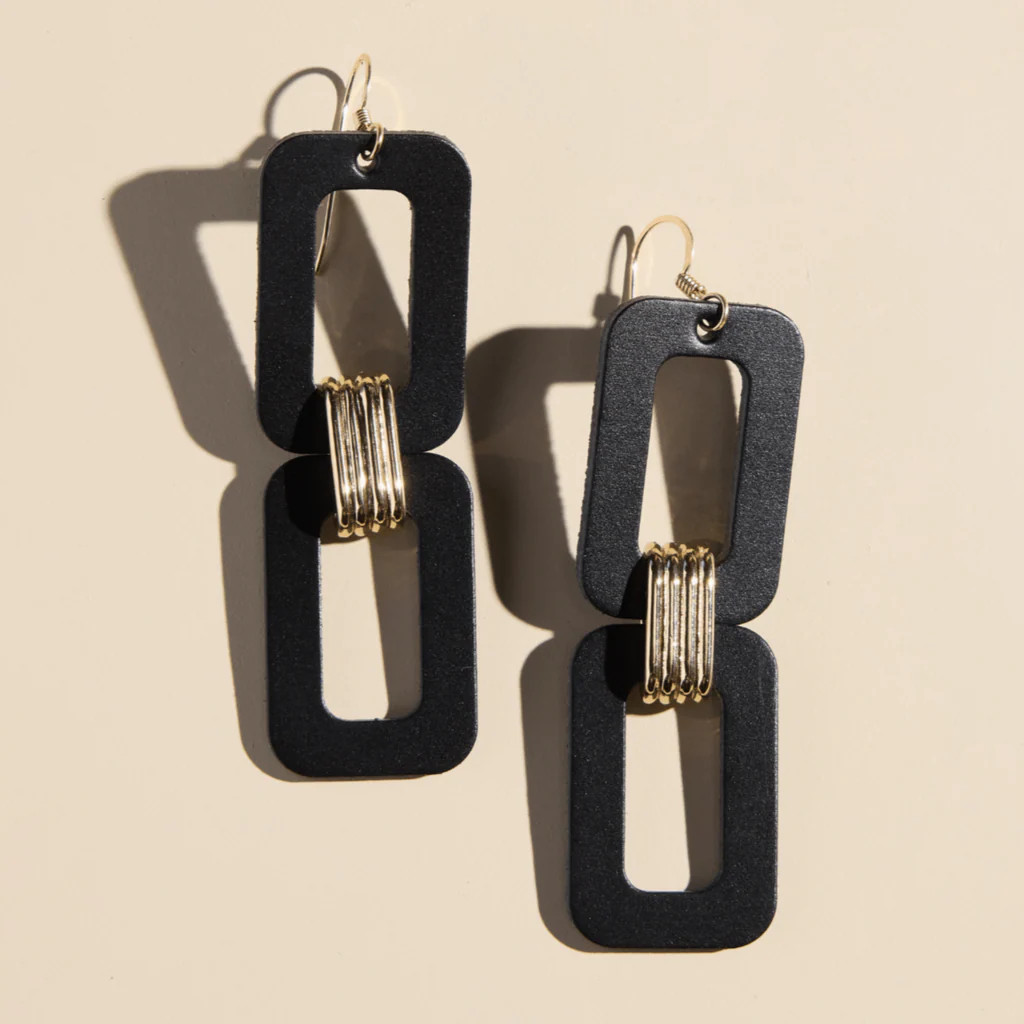 Black Blakely | Nickel and Suede