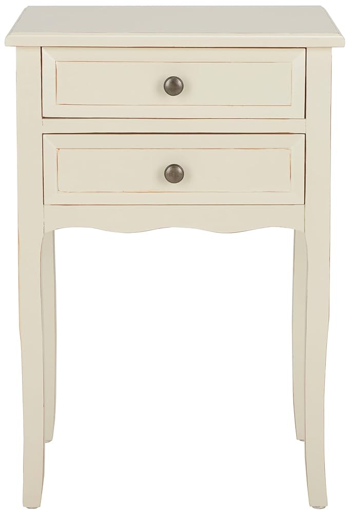 SAFAVIEH Home Collection Lori Barley 2-Drawer End Table | Amazon (US)