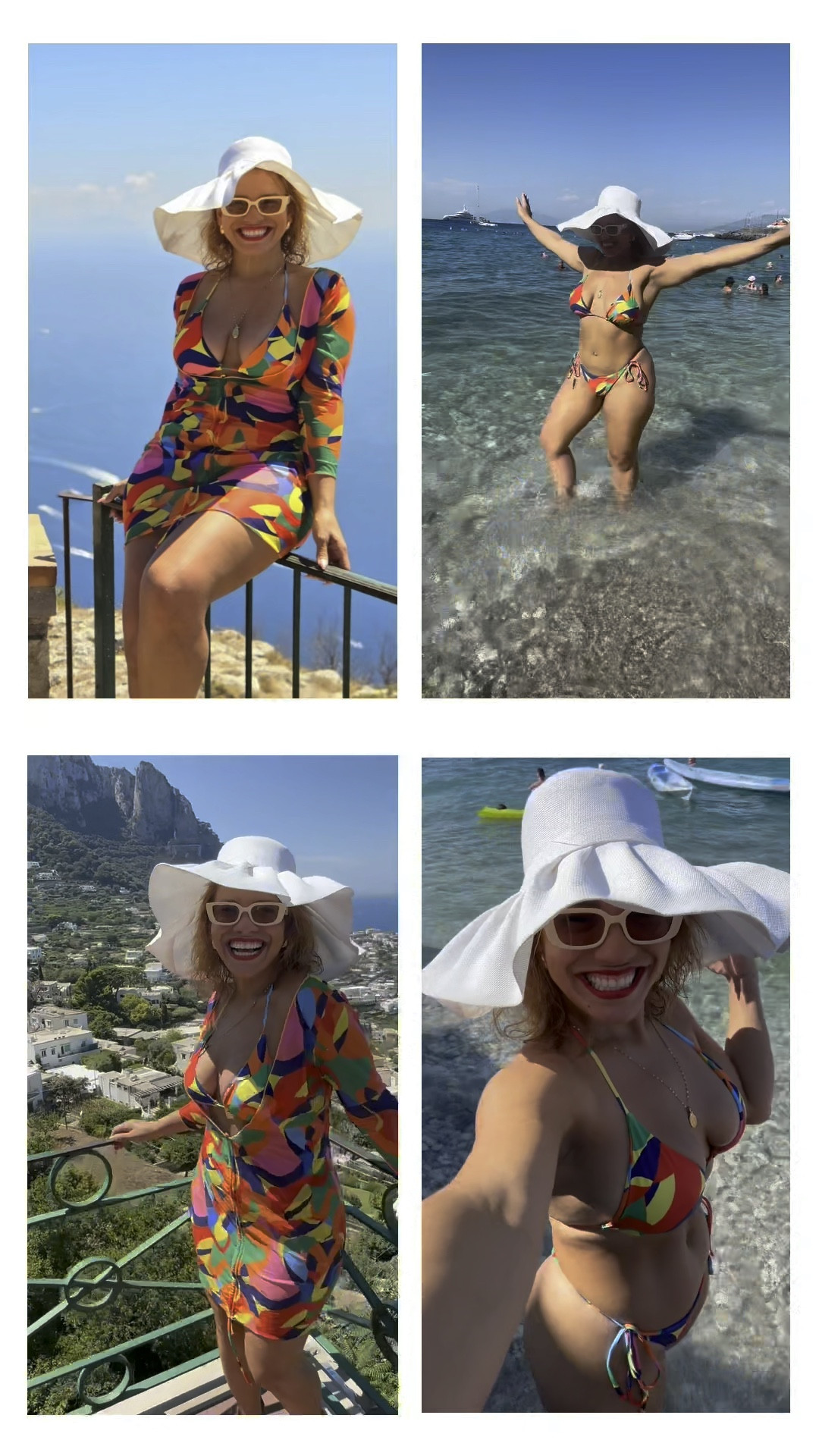Versatile Swimwear Set Must Add to your Vacay Wear! 
.
Perfect for sightseeing & swimming & enjoying the beach club in #Capri #Italy 
.
.
#EuropeanSummer #VacayWear #Swimsuit #Coverups 

#LTKfindsunder50 #LTKswim #LTKtravel