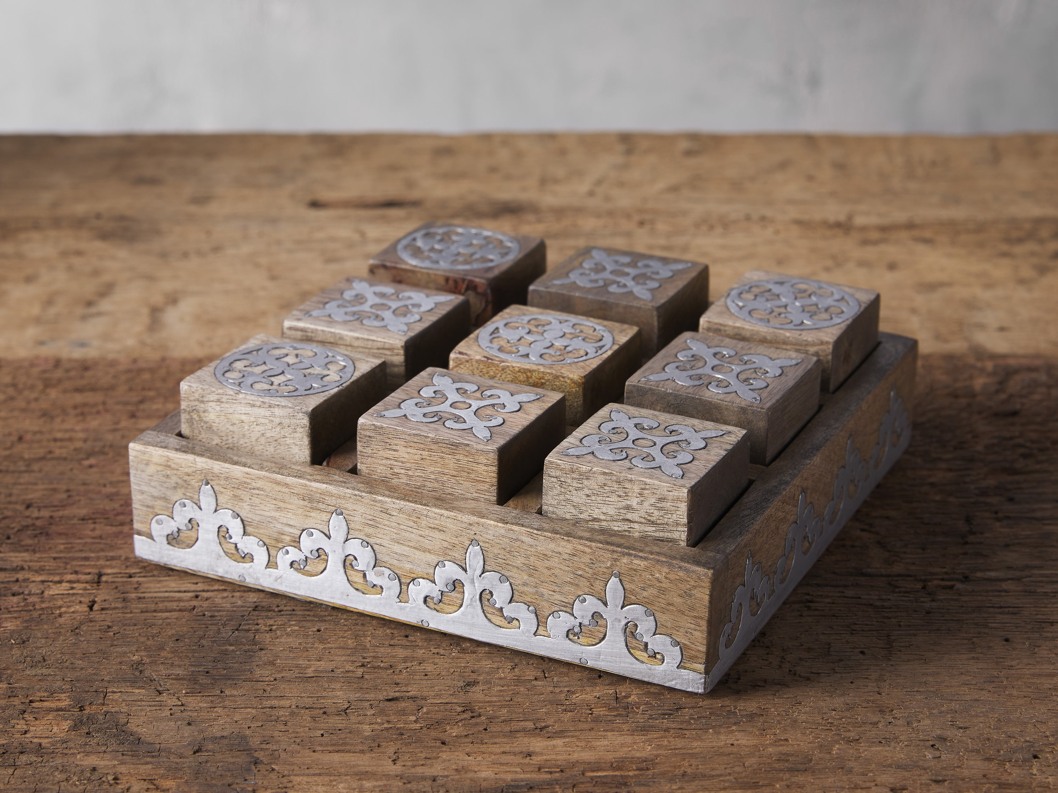 Inlay Tic Tac Toe | Arhaus