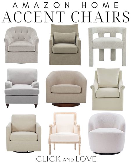 Neutral accent chairs for every style! Add one to your space for extra seating 👏🏼

Amazon, Amazon home, Amazon furniture, Amazon accent chair, neutral accent chair, accent chair, swivel chair, armchair, upholstered chair, seating room, extra seating, living room, bedroom, dining room, entryway, budget friendly seating #amazon #amazonhome



#LTKhome #LTKstyletip #LTKunder100