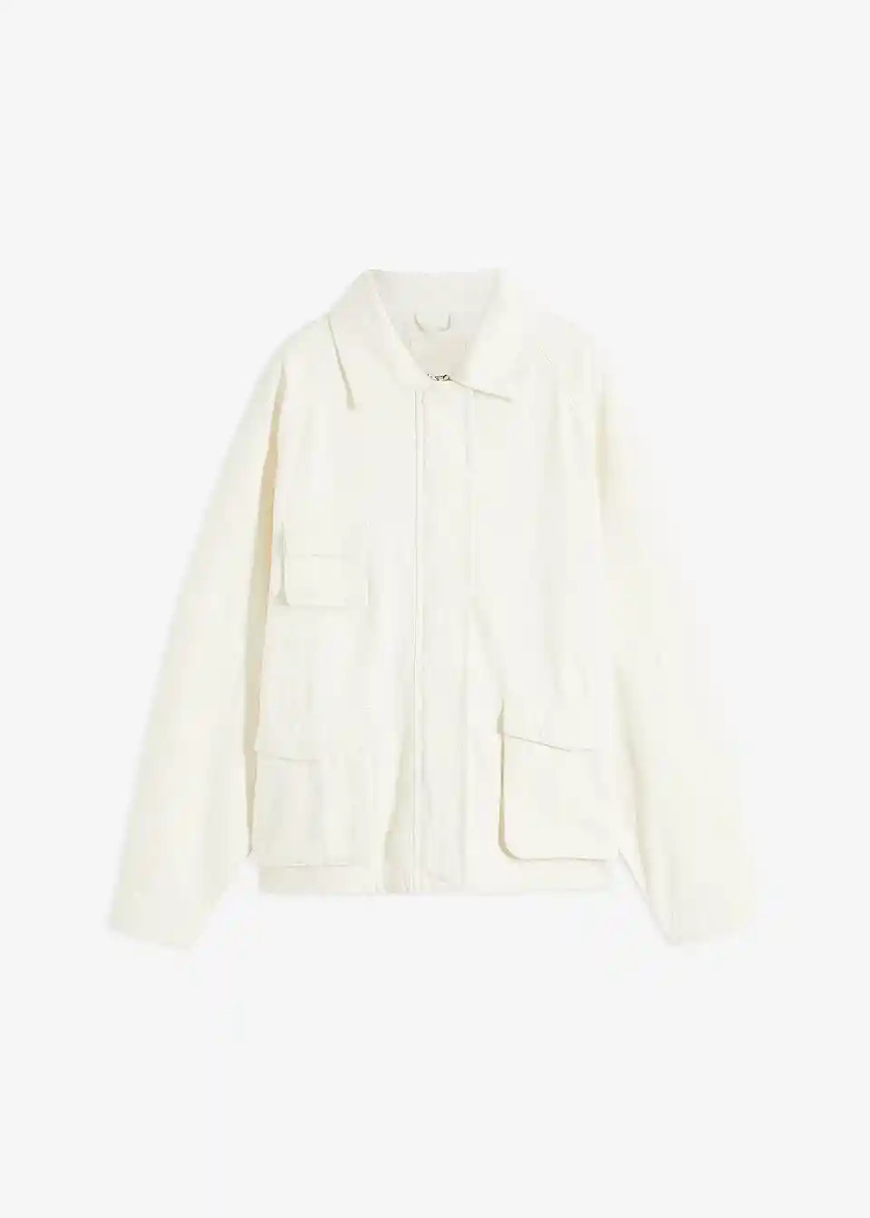 L\u00e4ssige Oversize Utility Jacke mit Taschen - beige | bonprix | Bonprix DE