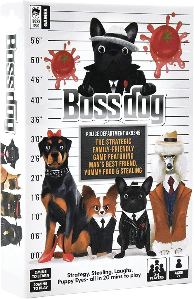 Boss Dog: The Ultimate Card Game for Families & Friends - Easy to Learn Fast-Paced Fun! Create Yo... | Amazon (US)