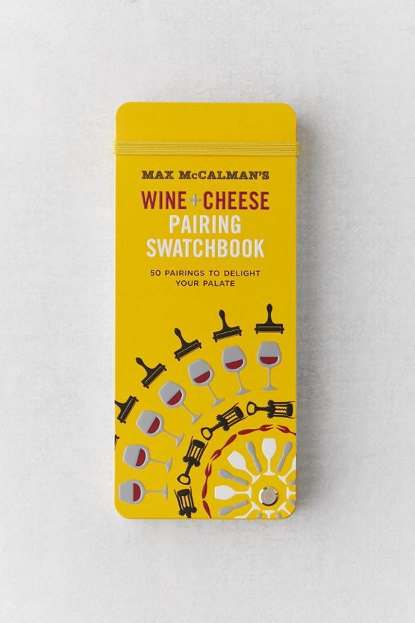Max McCalman’s Wine and Cheese Pairing Swatchbook: 50 Pairings to Delight Your Palate By Max Mc... | Urban Outfitters (US and RoW)