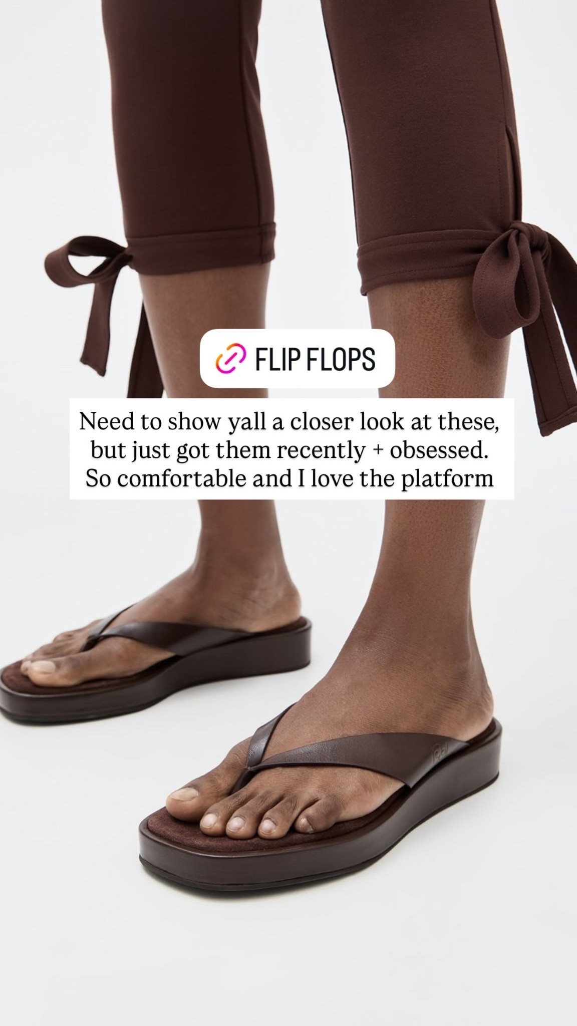 Need to show yall a closer look at these, but just got them recently + obsessed. So comfortable and I love the platform.

#LTKootd #LTKSeasonal #LTKTravel