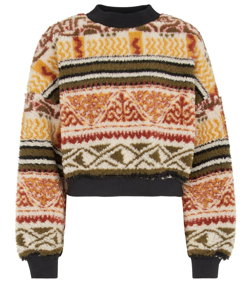 Faux shearling sweatshirt | Mytheresa (INTL)