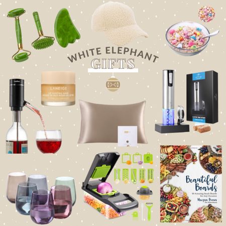 White elephant gift ideas
Gift ideas under $25
Gifts for her 
Gifts for him 

#LTKGiftGuide #LTKHoliday #LTKSeasonal