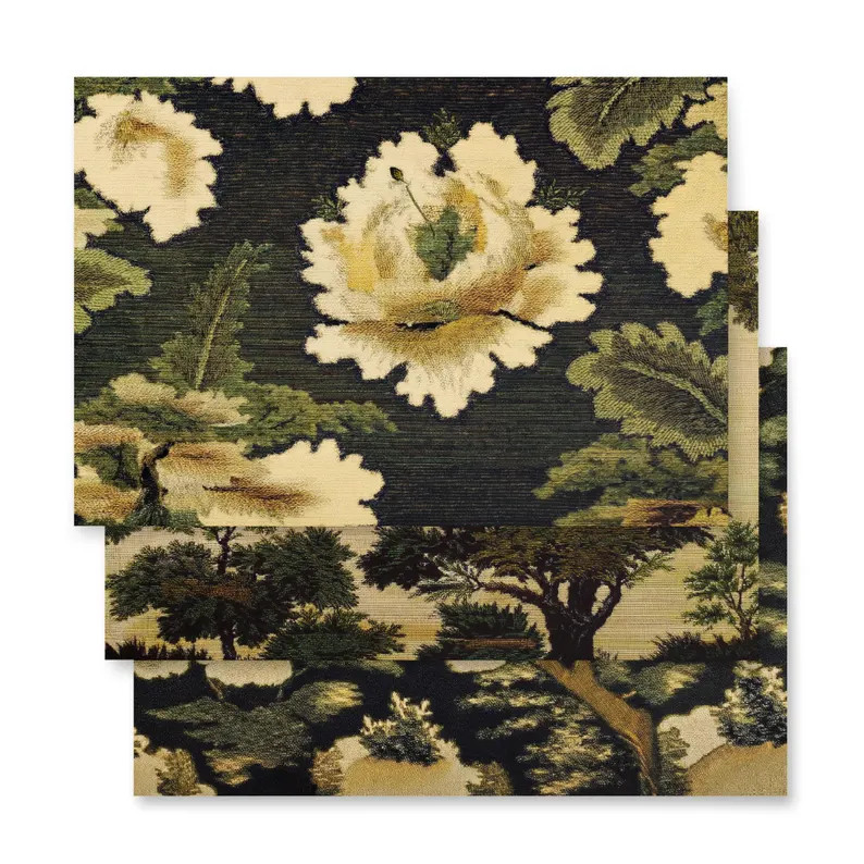 Vintage Toile De Jouy Christmas Wrapping Paper Sheets - Etsy | Etsy (US)