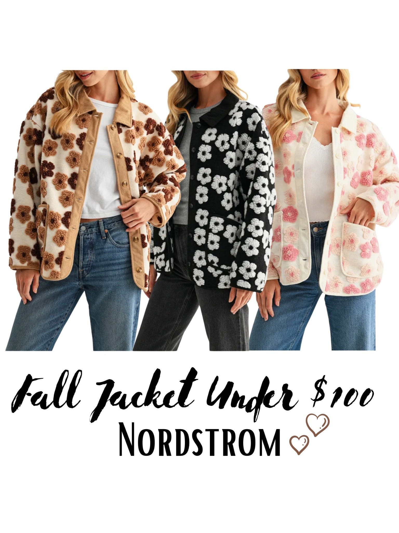 Jackets

Fall Outfits

Fall Fashion



Check out new fall jackets under $100 @nordstrom✨💕
 

Follow my shop @tajkia_presents on the @shop.LTK app to shop this post and get my exclusive app-only content! ✨💕

 #liketkit @liketoknow.it #nordstrom

 @liketoknow.it.family @liketoknow.it.home @liketoknow.it.brasil @liketoknow.it.europe 

@shop.ltk

Fleece jacket
Fall jackets 
Fall coat
Sweater
Fall top
Full sleeve top
Winter favorites 
Fall favorites 
Vacation favorites 
Gifts for her
Vacation outfit
Travel favorites 
Comfortable clothing 
Casual clothing
Work wear
Work top
Fall fashion
Halloween 
Gift guide
Holiday outfit 
Jacket
Coat
Fur jacket 
Vest jacket 
Vest coat#LTKFallSale

#LTKSeasonal #LTKFindsUnder100