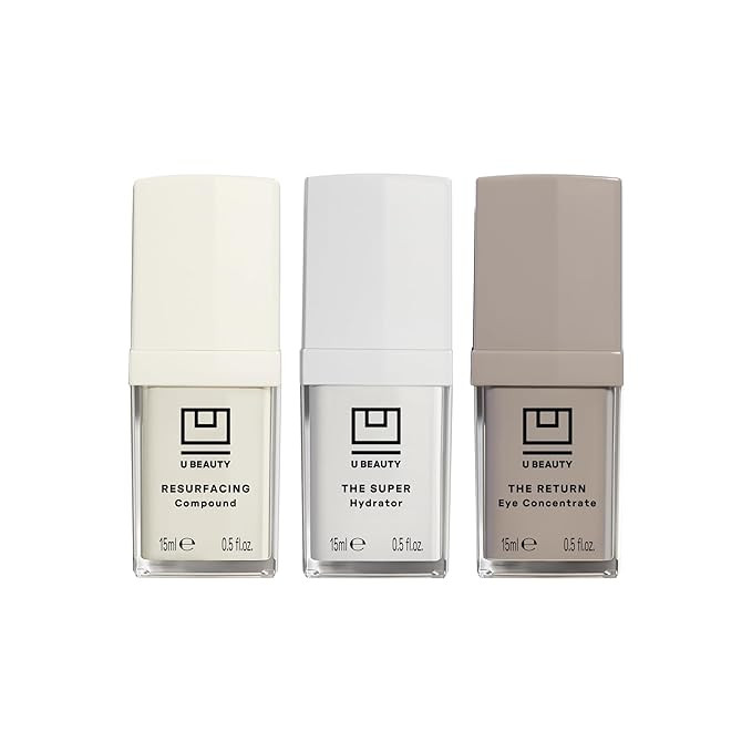 U Beauty The Essential Set – Resurfacing Compound (15mL) + The SUPER Hydrator (15mL) + RETURN E... | Amazon (US)