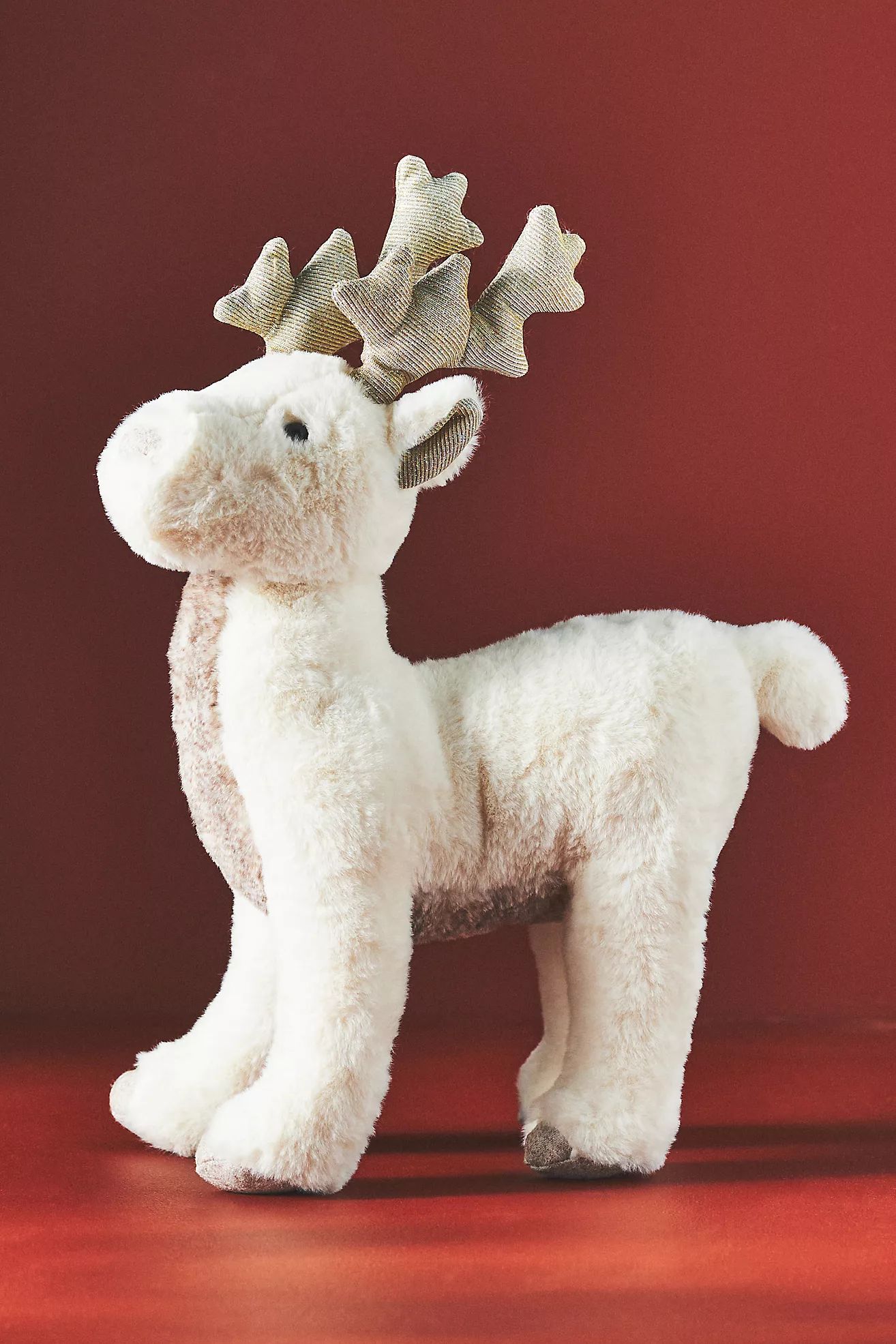 Snowflake Reindeer Plush Toy | Anthropologie (US)