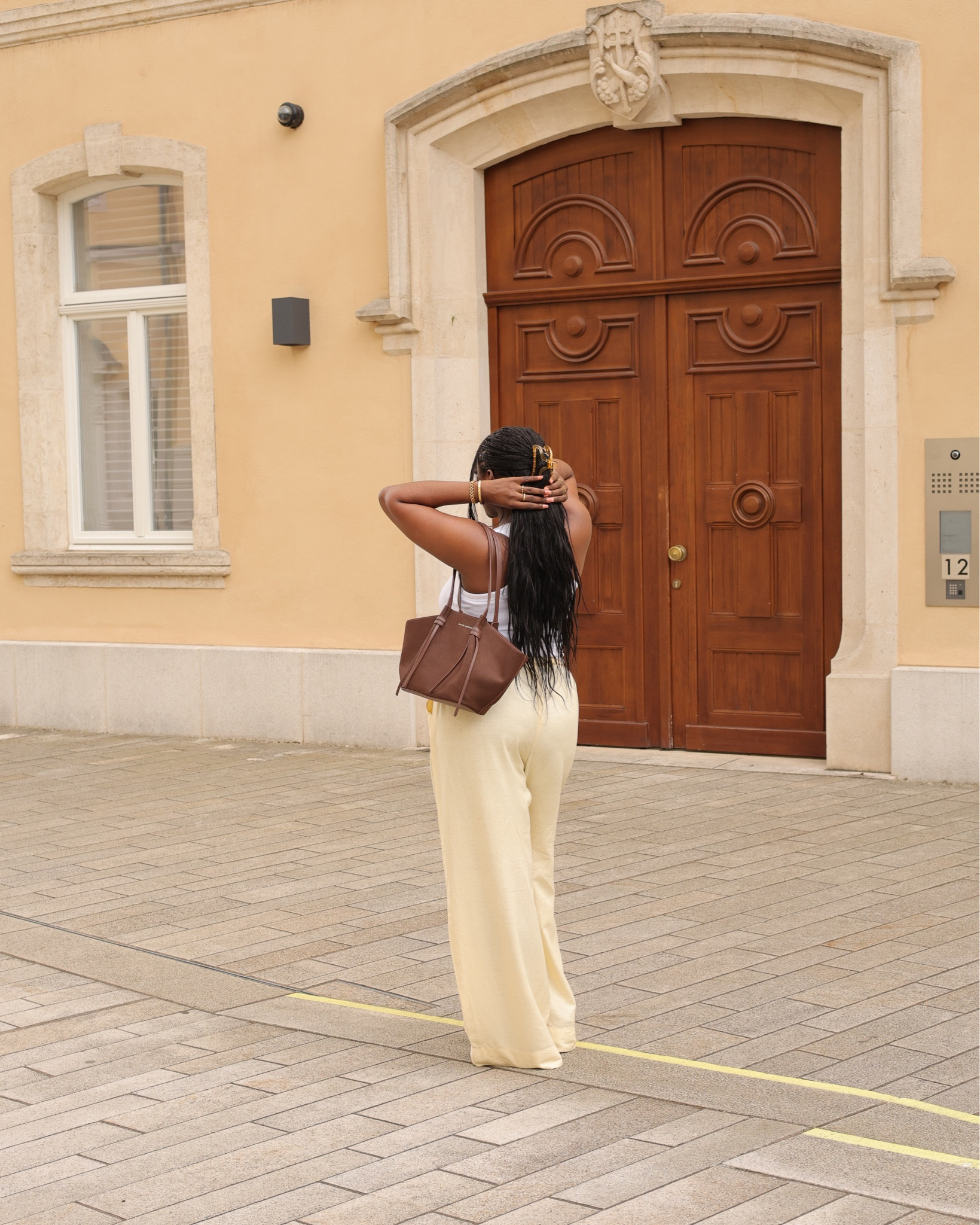Summer outfit with the best bag to transition into fall🍂 use my code KLDTZBGR to get some discount off bag.

#LTKcurves #LTKautumn #LTKuk
