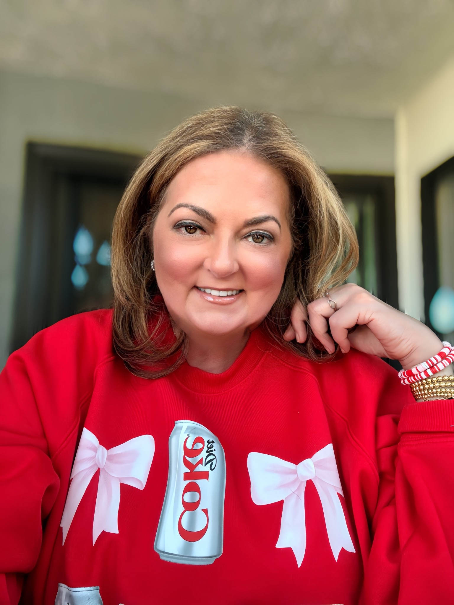 In my single galentine’s day era. 1st thing I want to do when I can drive again (besides go through a car wash), is to go get my eyebrows threaded. They need some love. 🎀 🥤❤️ 

#LTKdayinmylife #LTKValentine #LTKootd