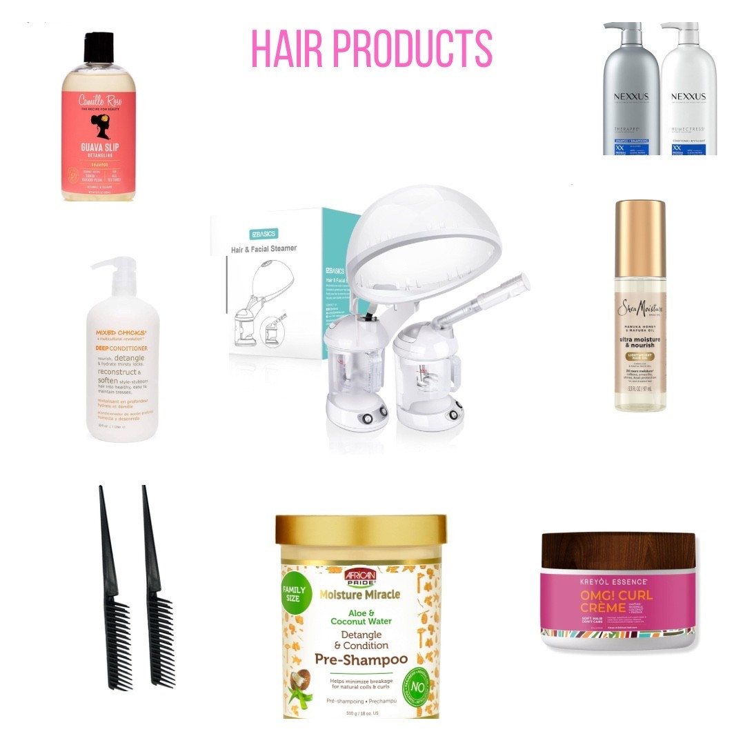 Hair products I use on my daughter #curlyhair #naturallycurlyhair 