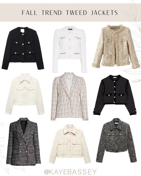 2023 fall trends - tweed jackets 
Parisian inspired fall outfit - layering a tweed jacket with denim, trousers and more 

#LTKworkwear #LTKSeasonal #LTKstyletip