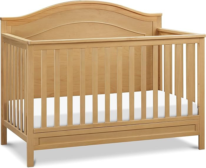 Davinci Charlie 4-in-1 Convertible Crib - GREENGUARD Gold Certified - Wooden Baby Crib Convertibl... | Amazon (US)