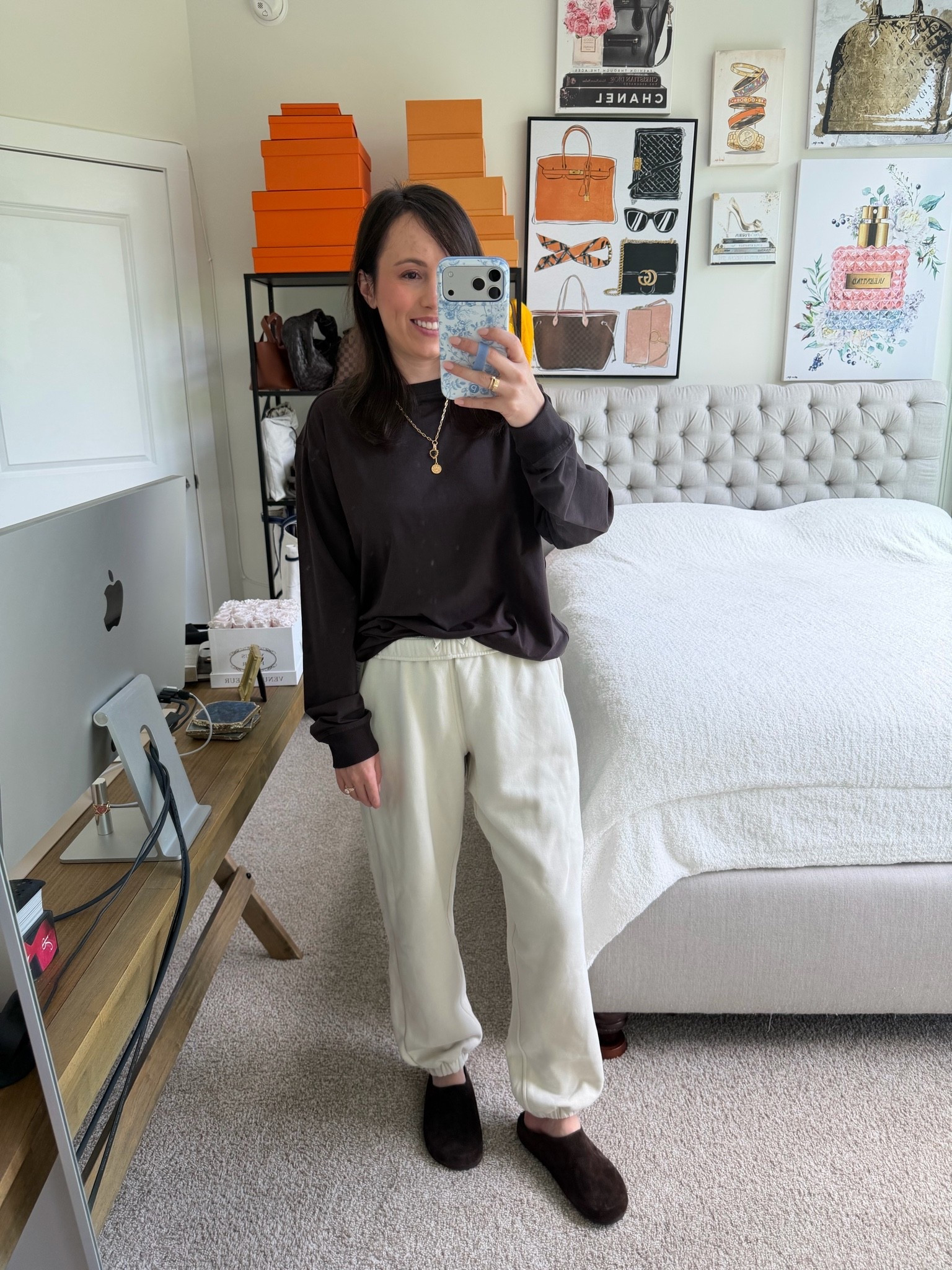 Lululemon tee in Sequoia and joggers in Bone

#LTKSeasonal #LTKootd