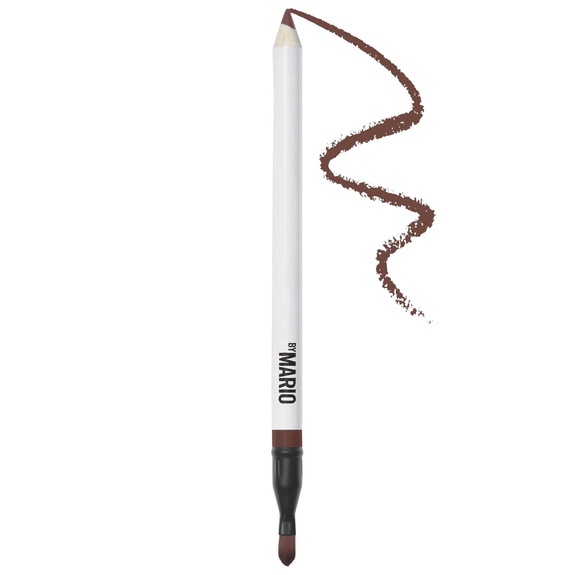 MAKEUP BY MARIO Ultra Suede Sculpting Lip Pencil Dark Chocolate | Sephora (US)
