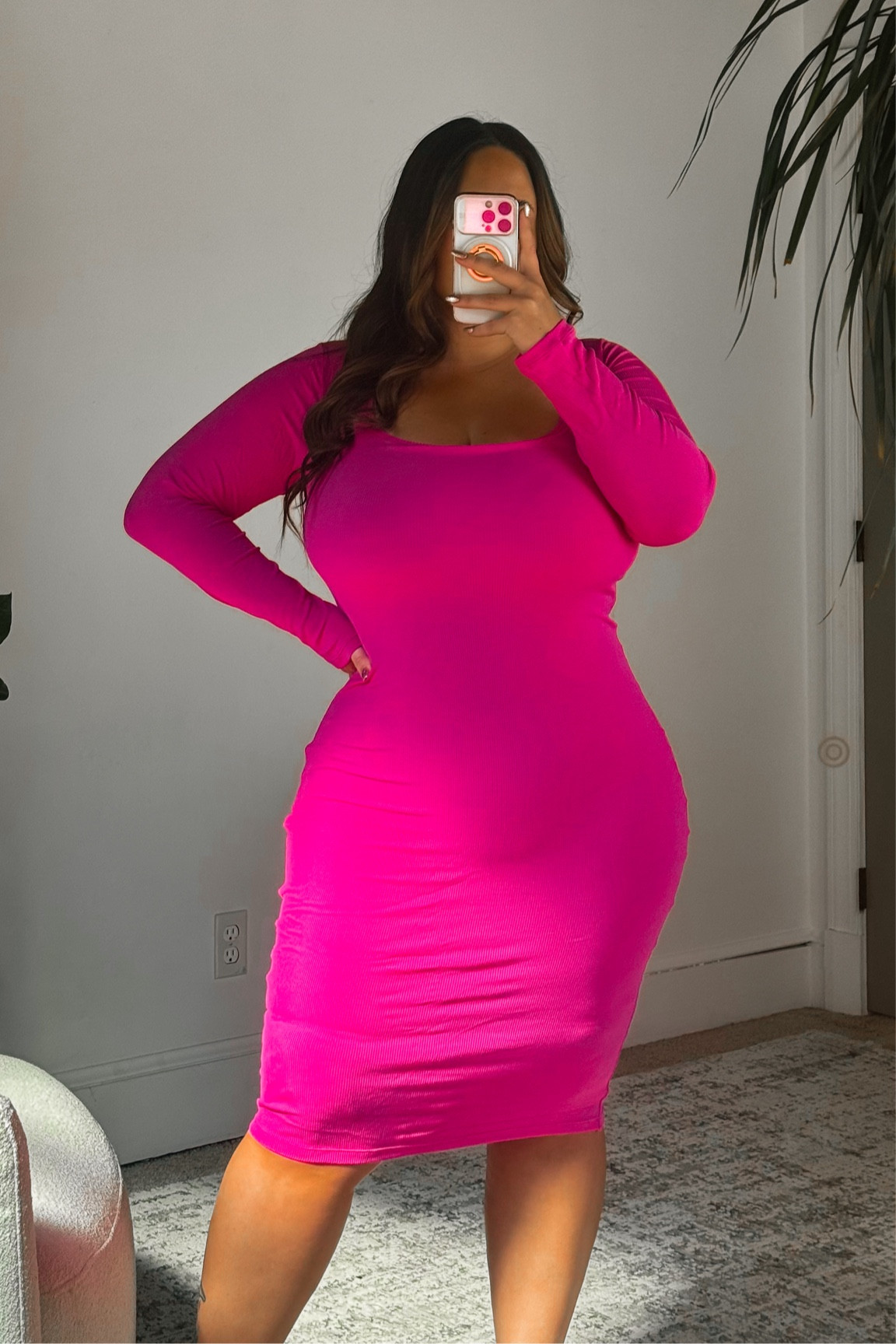 ON SALE FOR 45% OFF! 

Build in bra and Shapewear! I am wearing an XXL! 

#shapewear #pink #ltkcurves #size14 #size16 

#LTKMidsize #LTKPlusSize #LTKSaleAlert