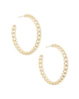 Fallyn Hoop Earrings In Gold | Kendra Scott