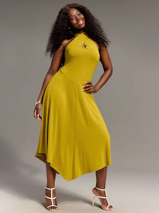 Old Navy x Christopher John Rogers Halter Maxi Dress | Old Navy (US)