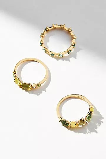 Stacked Birthstone Ring | Anthropologie (US)