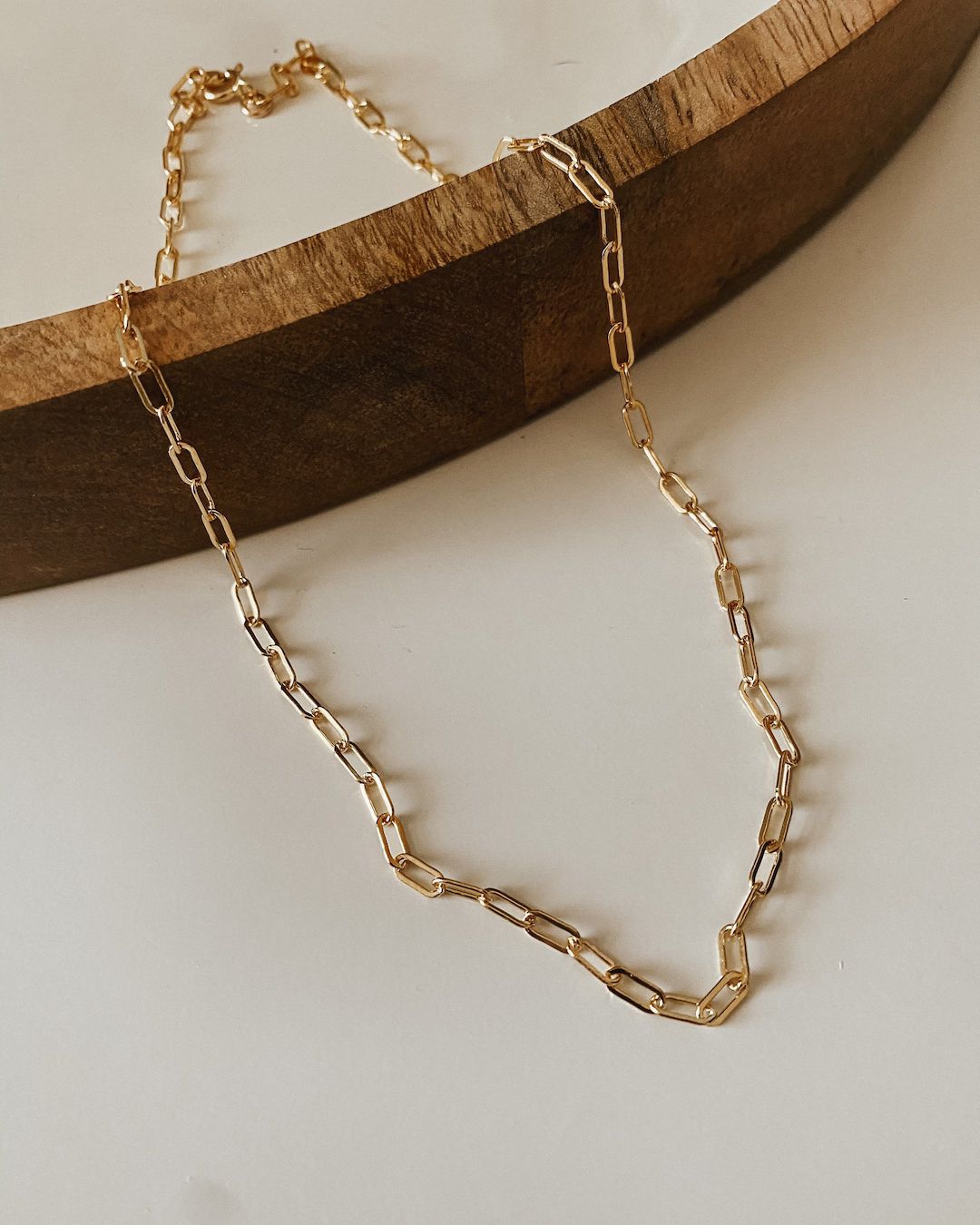 Halsey Gold Filled Choker Necklace - Etsy | Etsy (US)