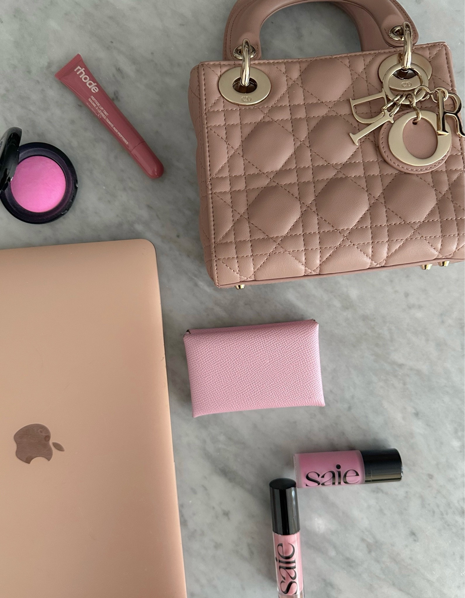 La vie en rose with my Lady Dior bag and my favorite pink beauty products from Saie and Rhode 🌷🩷

#LTKselfcare #LTKBeauty #LTKootd