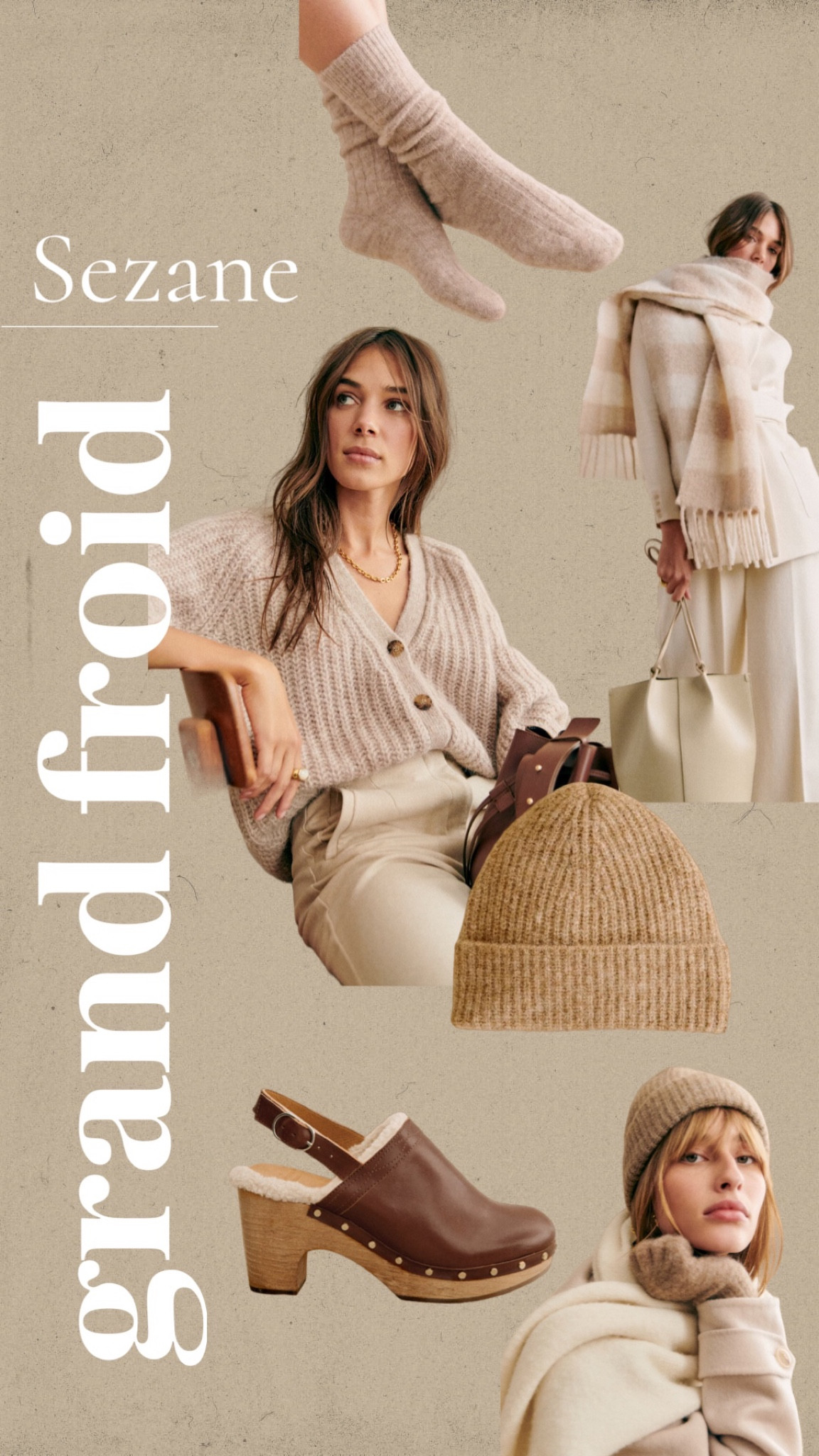 Opération grand froid chez Sezane 