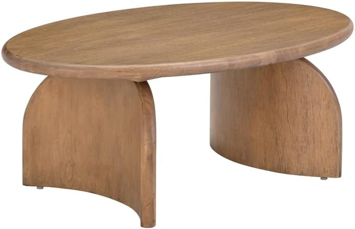 Tov Furniture Sofia Cognac Wooden Coffee Table | Amazon (US)