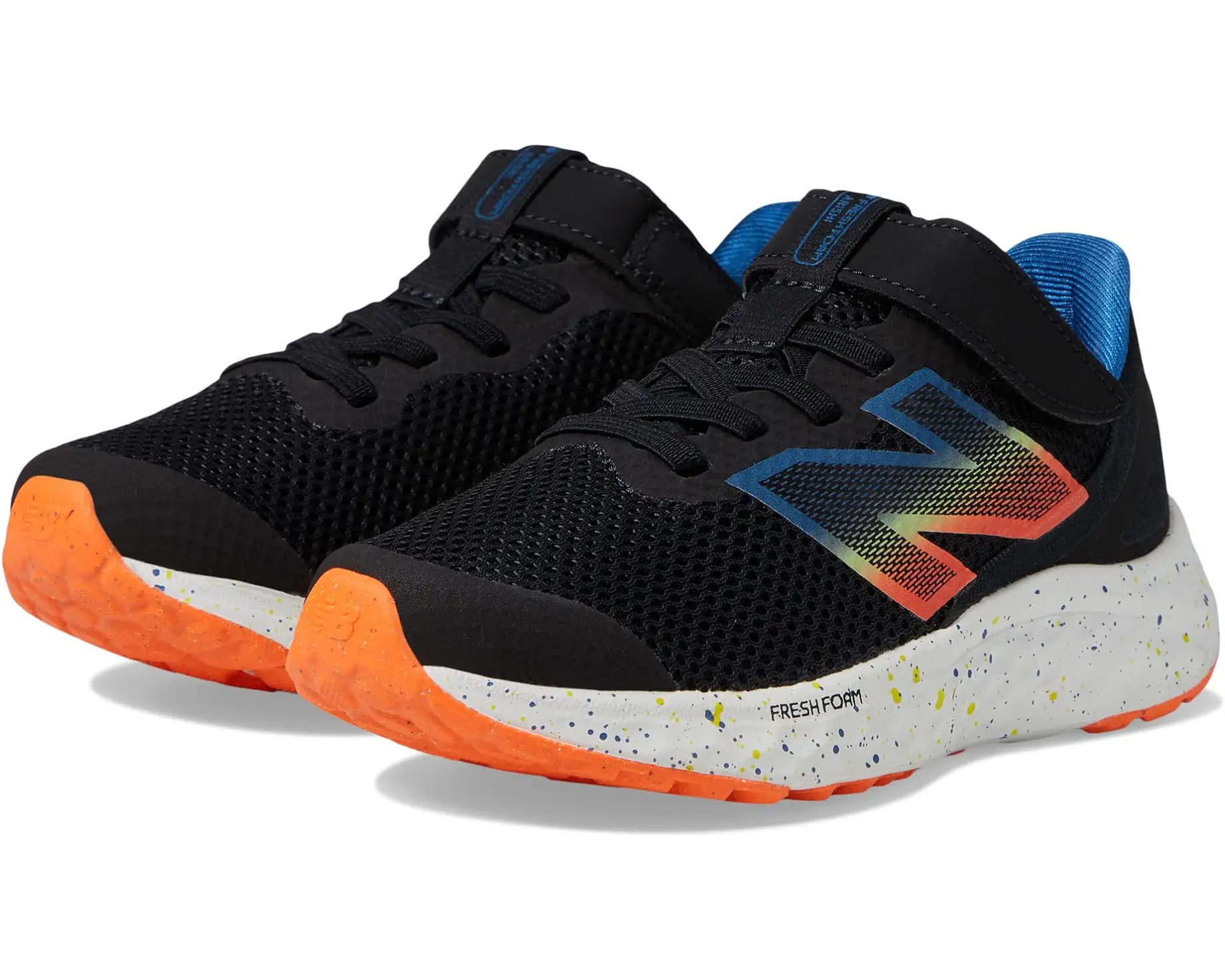 Kids New Balance Kids Fresh Foam Arishi v4 Bungee Lace with Top Strap (Little Kid) | Zappos.com