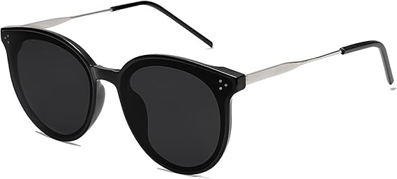 SOJOS Classic Trendy Round Sunglasses Womens Mens Oversized Large Shades UV400 Vacation Sunnies S... | Amazon (US)