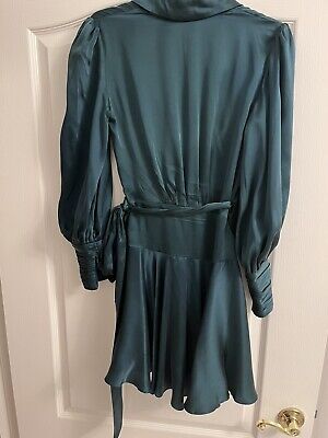 Zimmerman Silk Wrap Dress Size 0  | eBay | eBay US