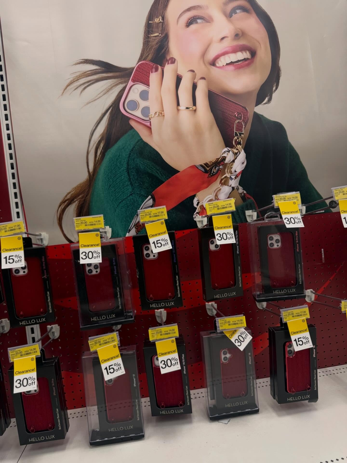 Target Clearance!🏃🏻‍♀️ 
I found Hello Lux iPhone cases on clearance at target!🎯
Comment “case” for 🔗 + follow to get the auto reply!🫶🏼

Target, Clearance, Target Finds, Target Clearance, Deals, iPhone Cases, Trending