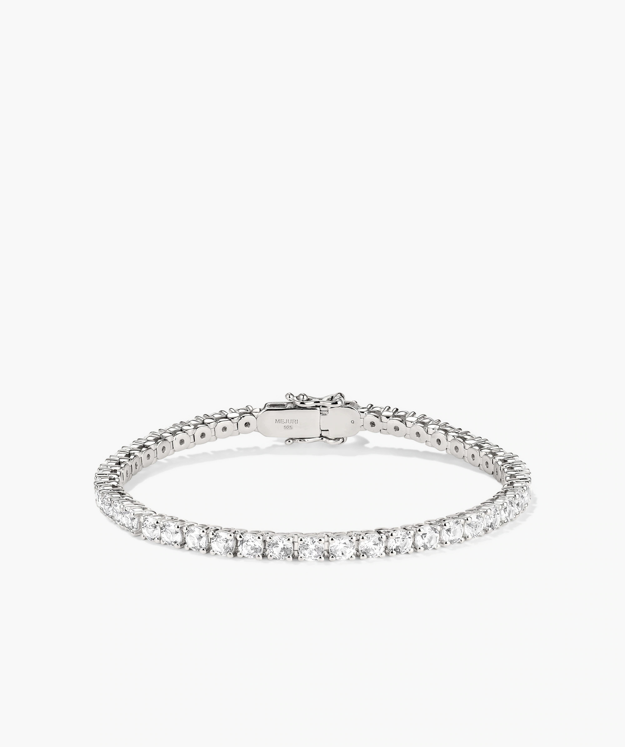 Lab Grown Sapphire Tennis Bracelet | Mejuri Fine Crew