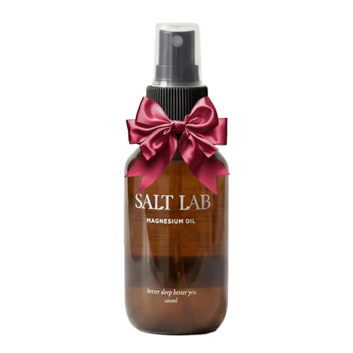 Salt Lab Magnesium Oil Spray, Travel Size Topical Magnesium Spray for Adults, Gift for Relaxation, Supports Restful Sleep, Lightweight, Easy to Apply & Quick Drying, Fragrance Free, 3.4 Fl Oz, 1 Pack | Amazon (US)