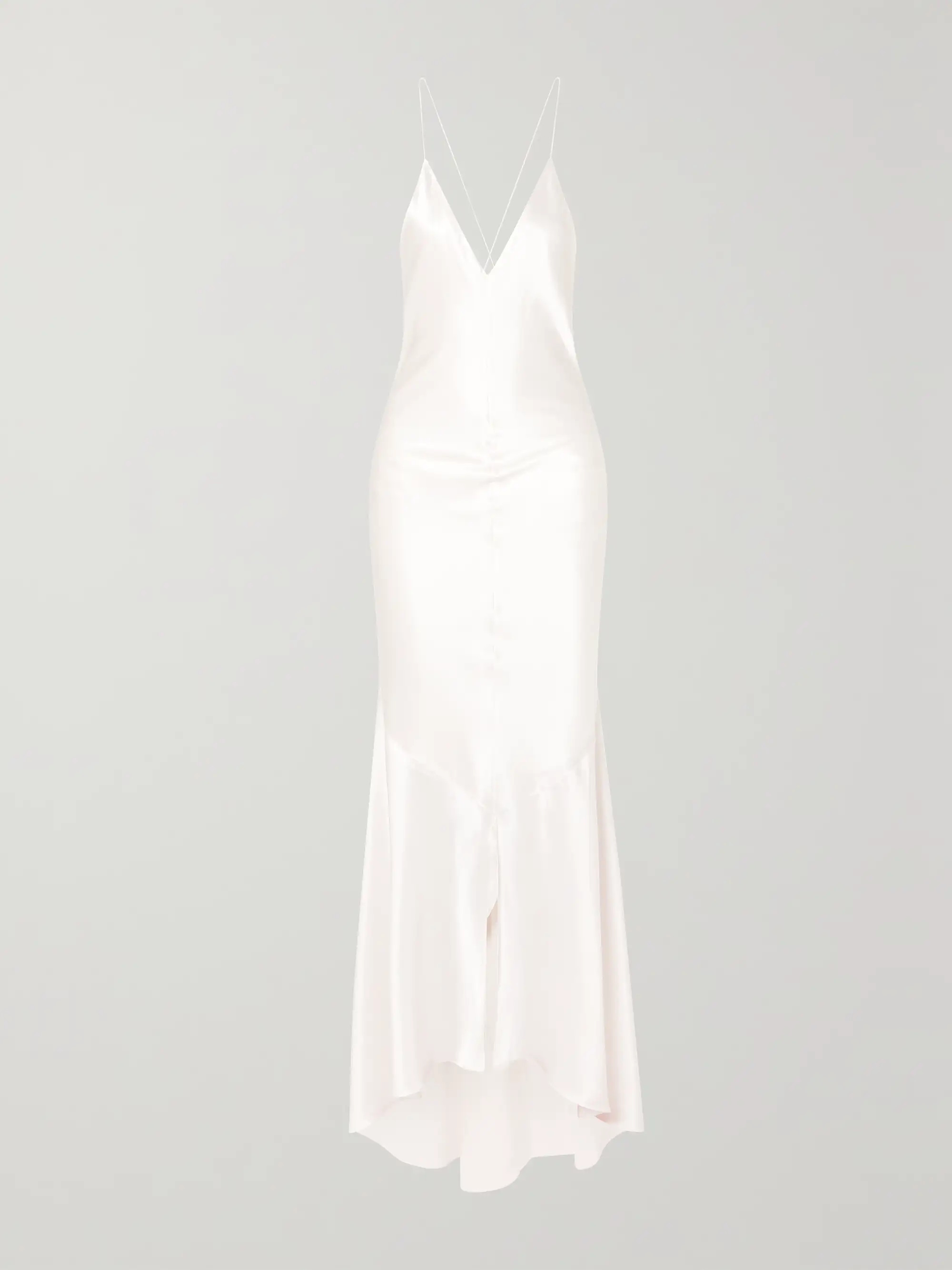 Silk-satin gown | NET-A-PORTER (UK & EU)