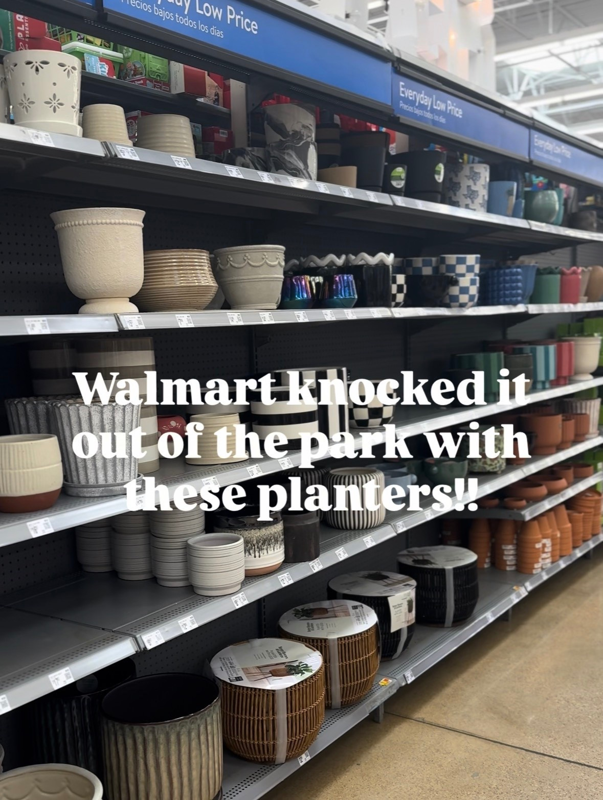 Walmart planters // spring home decor 

#LTKHome