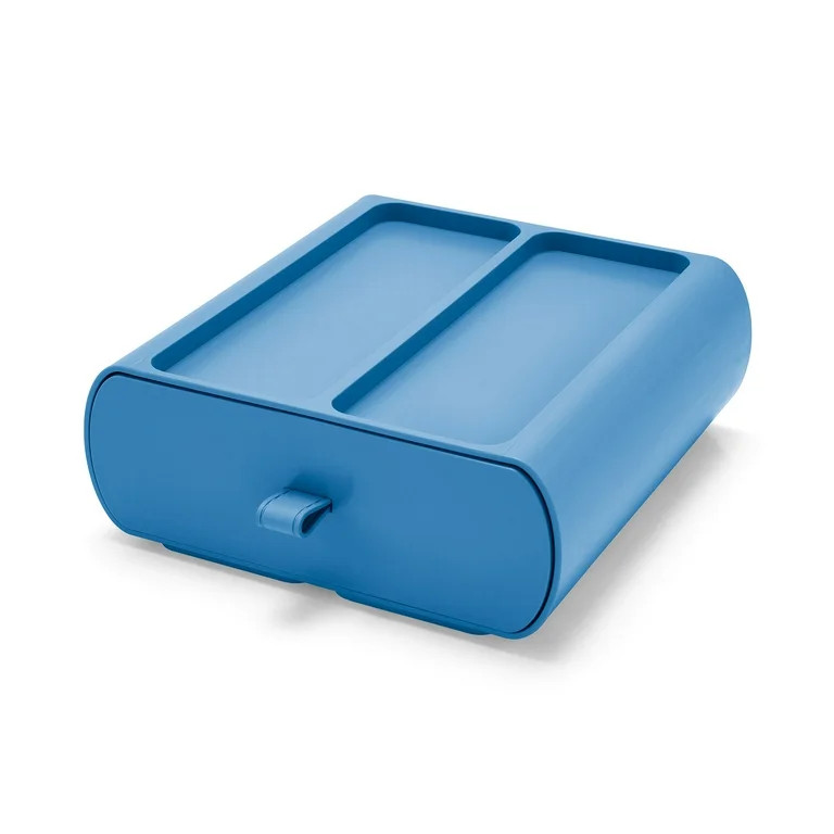 Mainstays By Becky G. & Alejandra One Drawer Organizer, Blue | Walmart (US)