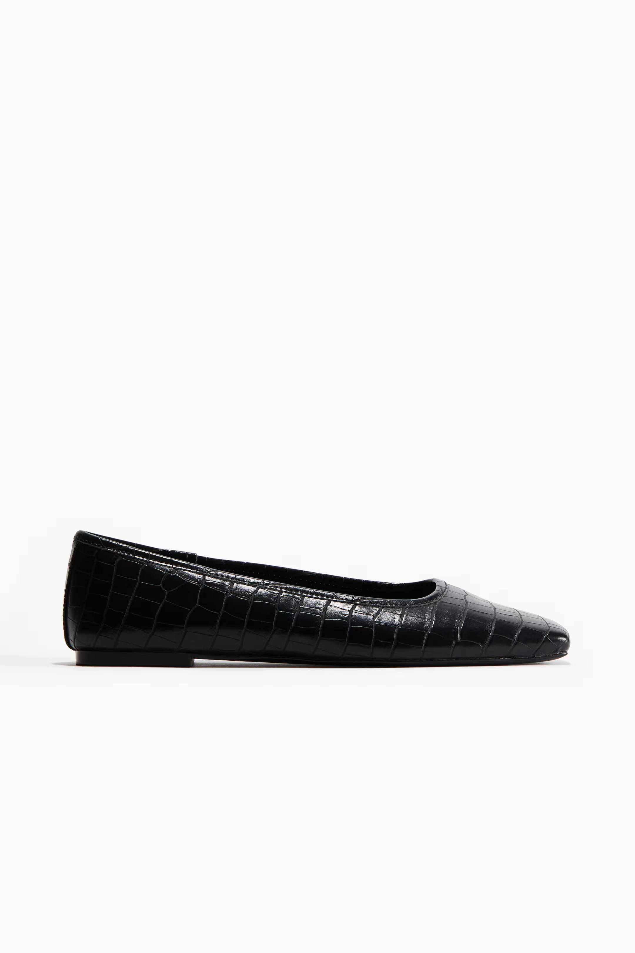 Square-toe ballet flats | H&M (UK, MY, IN, SG, PH, TW, HK)