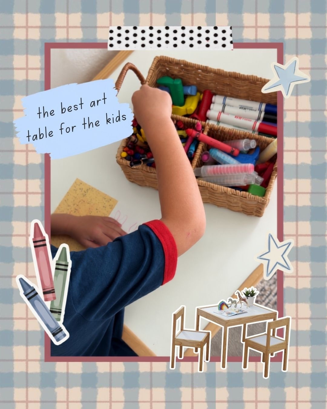 My favorite art table that allow my kids to be creative and messy! 

 #LTKmomlife #LTKHome #LTKKids