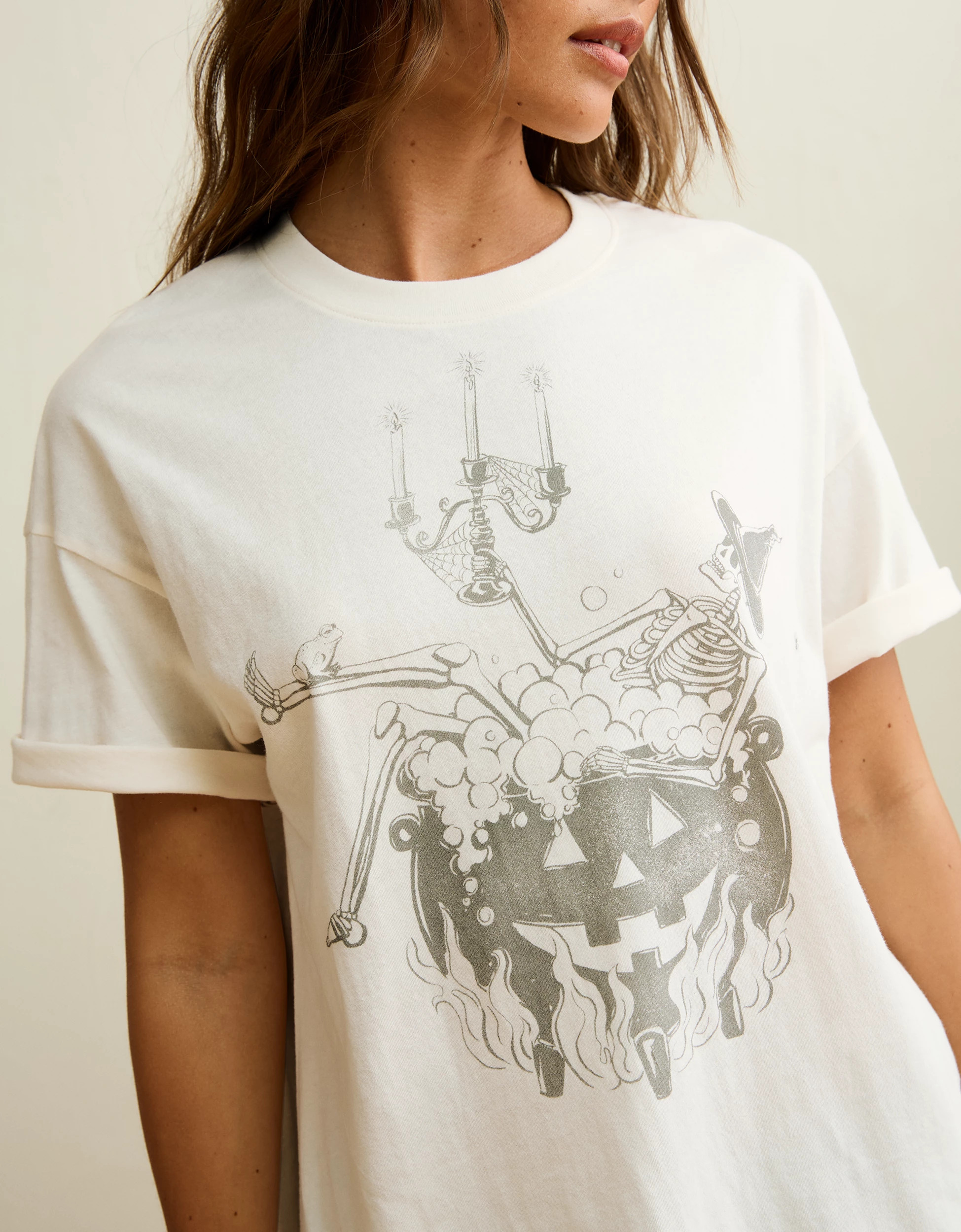 AE Oversized Halloween Graphic Tee | American Eagle Outfitters (US & CA)