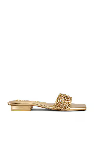 Maya Sandal in Brass | Revolve Clothing (Global)
