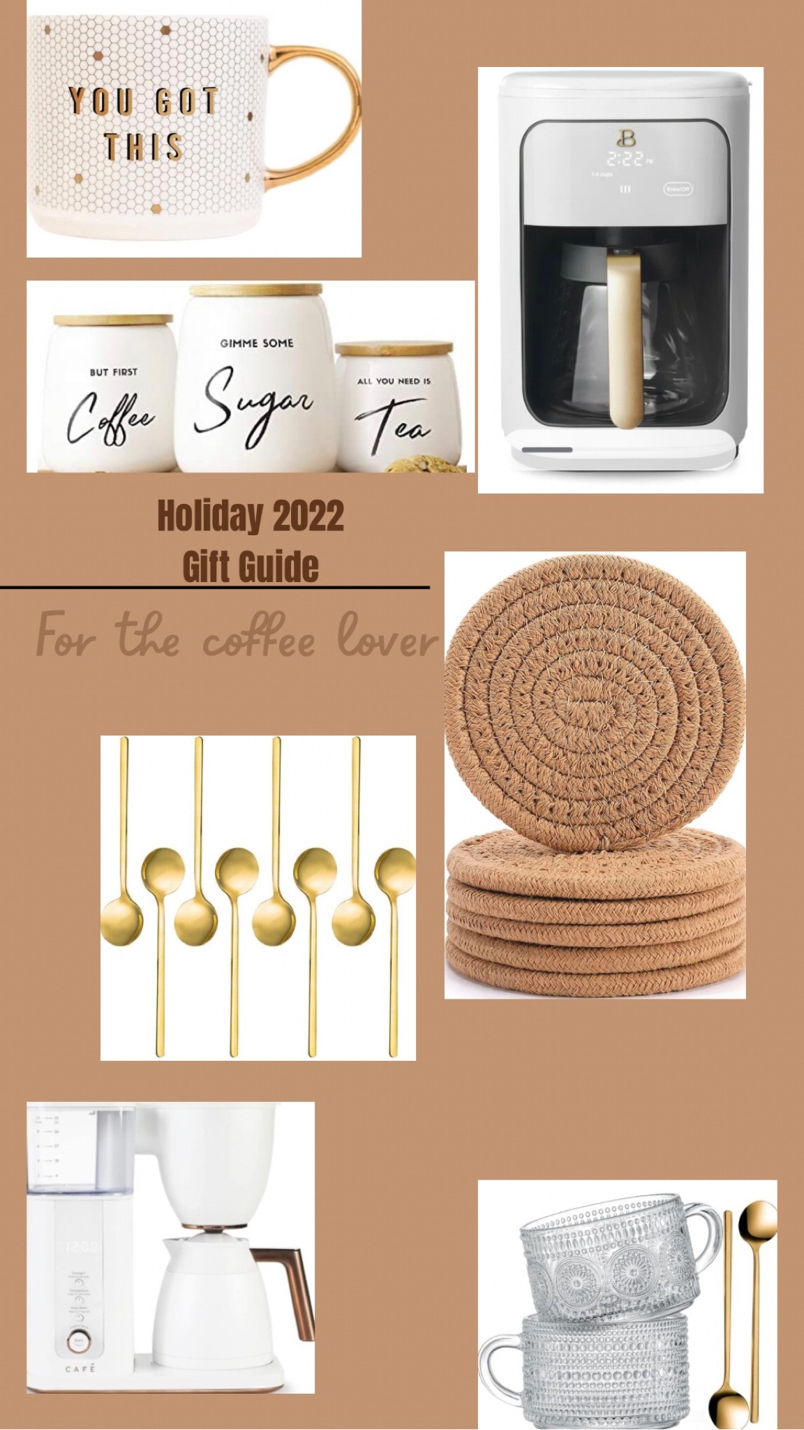 Y’all Know I LOVE coffee and these are just some things I want myself so I thought I’d share and put them in a gift guide for y’all ☕️🤎


#LTKGIFTGUIDE