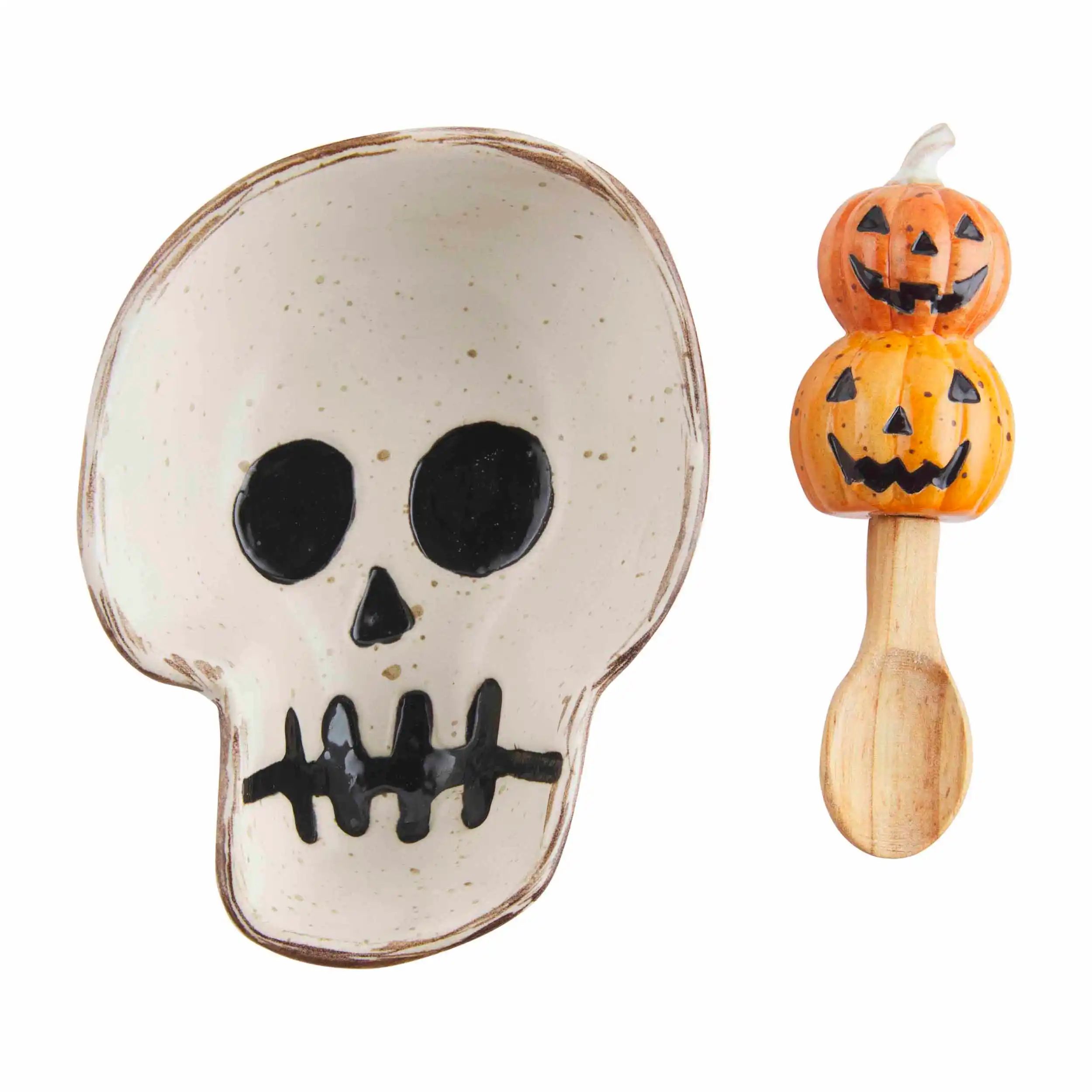 Skeleton Candy Bowl Set | Mud Pie (US)