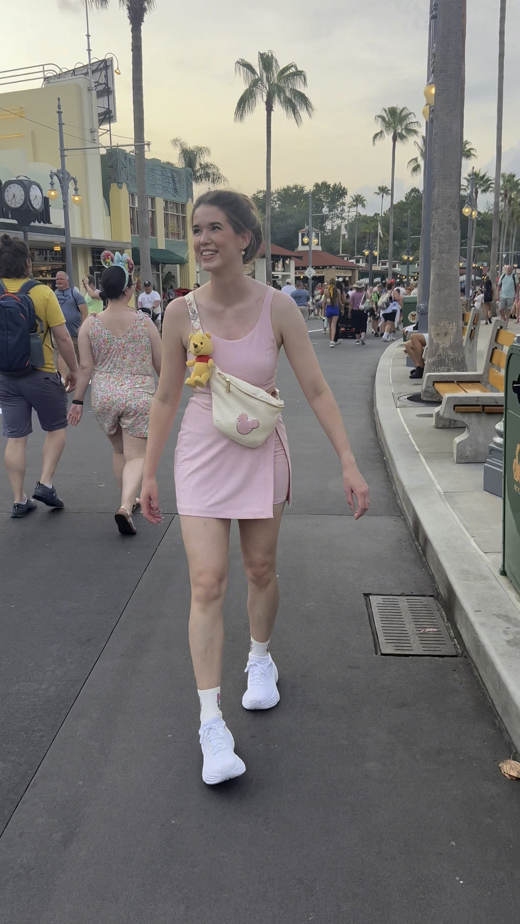 My favorite outfit that I wore in Disney! 

(related search: pink athleisure dress, pink athletic dress, cutout athletic dress, white tennis shoes, white sneakers, disney world outfit, Disney outfit, pink outfit, travel outfit, road trip outfit, road trip dress, skort dress)

#LTKtravel #LTKunder100

#LTKshoecrush #LTKunder50 

#LTKSeasonal
